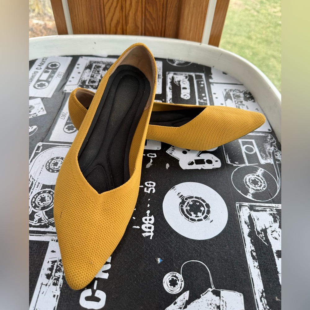 Yellow Women's Flats